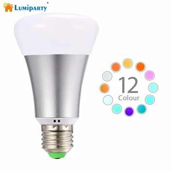 LumiParty 12 Colors Changing 10W E27 LED Bulb Light with Remote Control LED Stage Lights for Home Party Supply RGBW Bulbb
LumiParty 12 Colors Changing 10W E27 LED Bulb Light with Remote Control LED Stage Lights for Home Party Supply RGBW Bulbb