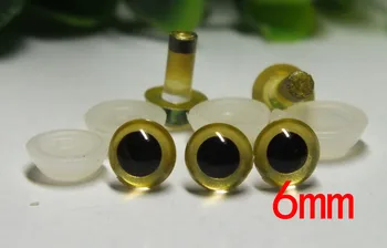 free shipping!!! 100pcs/lot 6mm golden color Crystal safety eyes Animal Eyes Bear Eyes
free shipping!!! 100pcs/lot 6mm golden color Crystal safety eyes Animal Eyes Bear Eyes