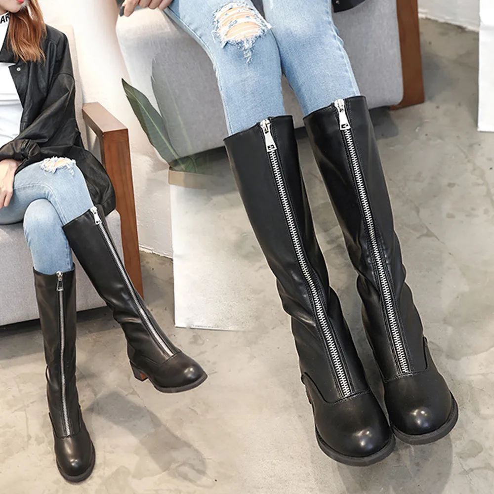 Women Boots Over The Knee Zipper Sexy Flat Boots Spring Outono Na Altura Do Cano Alto Women Shoes Boots Party Shoes #30
Women Boots Over The Knee Zipper Sexy Flat Boots Spring Outono Na Altura Do Cano Alto Women Shoes Boots Party Shoes #30