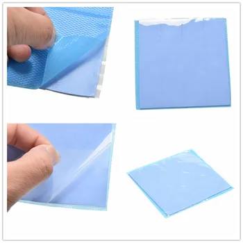 1PC Blue GPU CPU Heatsink Cooling Conductive Silicone Pad Cut & Uncut Thermal Silicone Pad Mat 100 x100 x1mm
1PC Blue GPU CPU Heatsink Cooling Conductive Silicone Pad Cut & Uncut Thermal Silicone Pad Mat 100 x100 x1mm