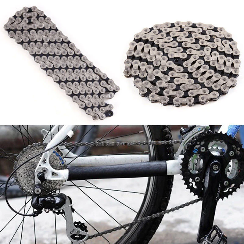 For 6/7/8 Speed Bicycle Chain MTB Mountain Bike Hybrid Anti-rust 116 Links Durable Steel 310g
For 6/7/8 Speed Bicycle Chain MTB Mountain Bike Hybrid Anti-rust 116 Links Durable Steel 310g
