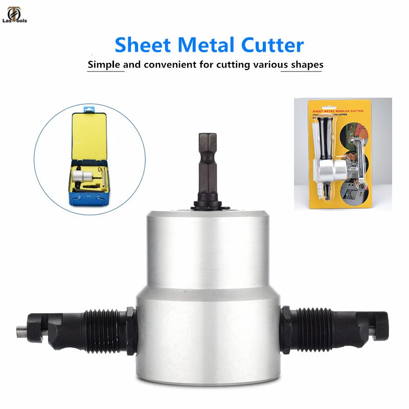 Nibble Metal Cutting Double Head Sheet Nibbler Hole Saw Cutter Drill Tool Tackle Car replace Repair Metal Sheet Accessory tool
Nibble Metal Cutting Double Head Sheet Nibbler Hole Saw Cutter Drill Tool Tackle Car replace Repair Metal Sheet Accessory tool