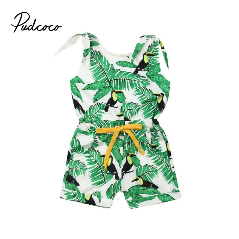Baby Rompers Tiny Cotton Neonatal Boys Girls Clothes Printed Leaf Summer Clothing Sleeveless Green Romper 
Baby Rompers Tiny Cotton Neonatal Boys Girls Clothes Printed Leaf Summer Clothing Sleeveless Green Romper