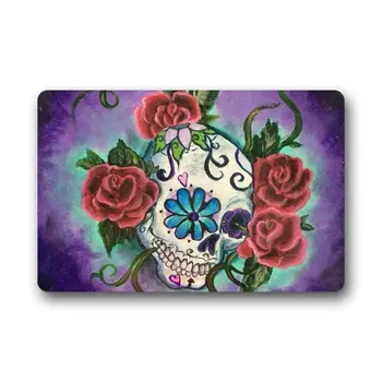 Memory Home Personalize Decor Carpets Door Mats Sugar Skull Tattoo Doormats er Indoor Outdoor Area Rugs Non-slip Entryway Mats
Memory Home Personalize Decor Carpets Door Mats Sugar Skull Tattoo Doormats er Indoor Outdoor Area Rugs Non-slip Entryway Mats