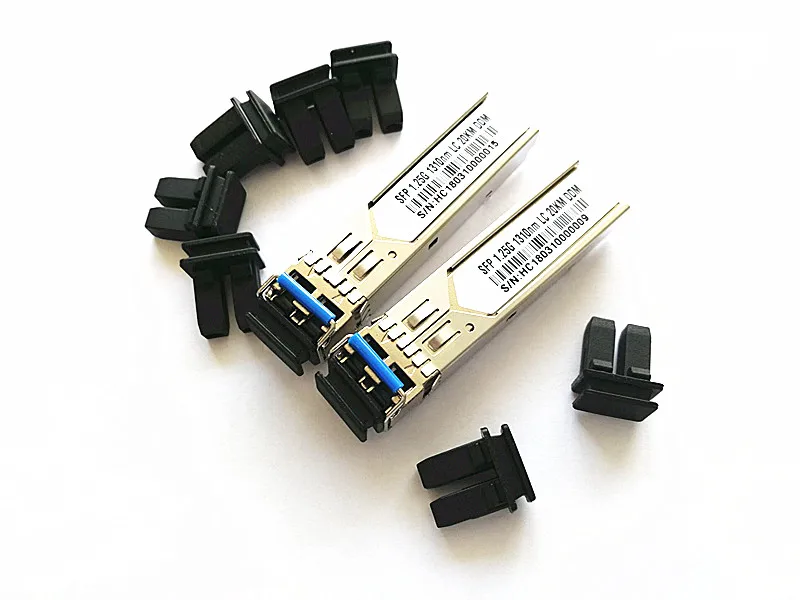 Dust Cover//Plug//Cap for SFP//XFP LC Simplex fiber Transceivers 100pc//lot SFP SFP