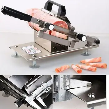 Stainless Slicer Meat Slicer Cooking Tools Commercial home Manual Meat Grinder Kitchen Tools Machines Pork Meat Cutting Machine
Stainless Slicer Meat Slicer Cooking Tools Commercial home Manual Meat Grinder Kitchen Tools Machines Pork Meat Cutting Machine