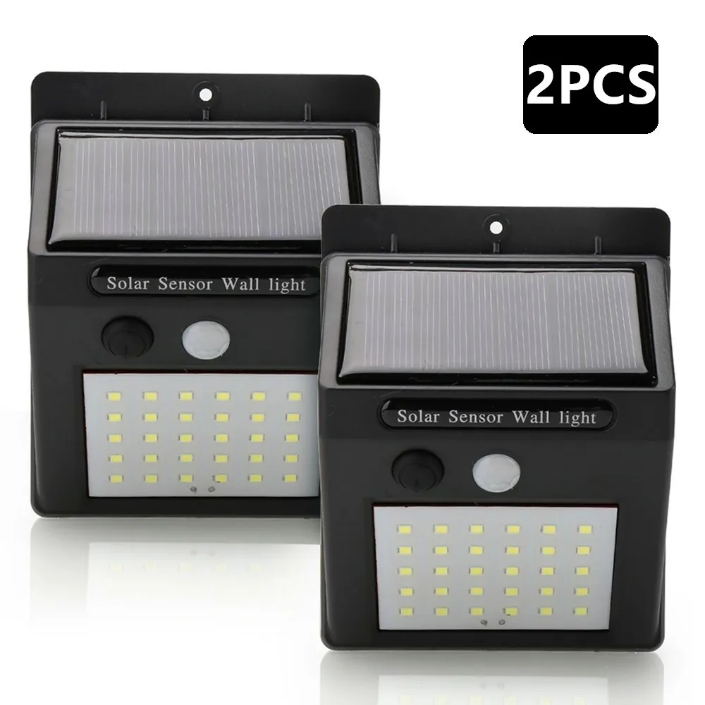 2PCS Solar Powered LED Light PIR Motion Sensor Solar Lamp Outdoor Garden Decoration Yard Deck Wall Lamp Security LED Light
2PCS Solar Powered LED Light PIR Motion Sensor Solar Lamp Outdoor Garden Decoration Yard Deck Wall Lamp Security LED Light