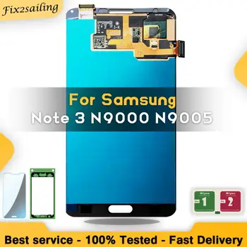 New Super AMOLED LCD Display 100% Tested Working Touch Screen Assembly For Samsung Galaxy Note 3 N9000 N9005 N9006 N900K N900T
New Super AMOLED LCD Display 100% Tested Working Touch Screen Assembly For Samsung Galaxy Note 3 N9000 N9005 N9006 N900K N900T