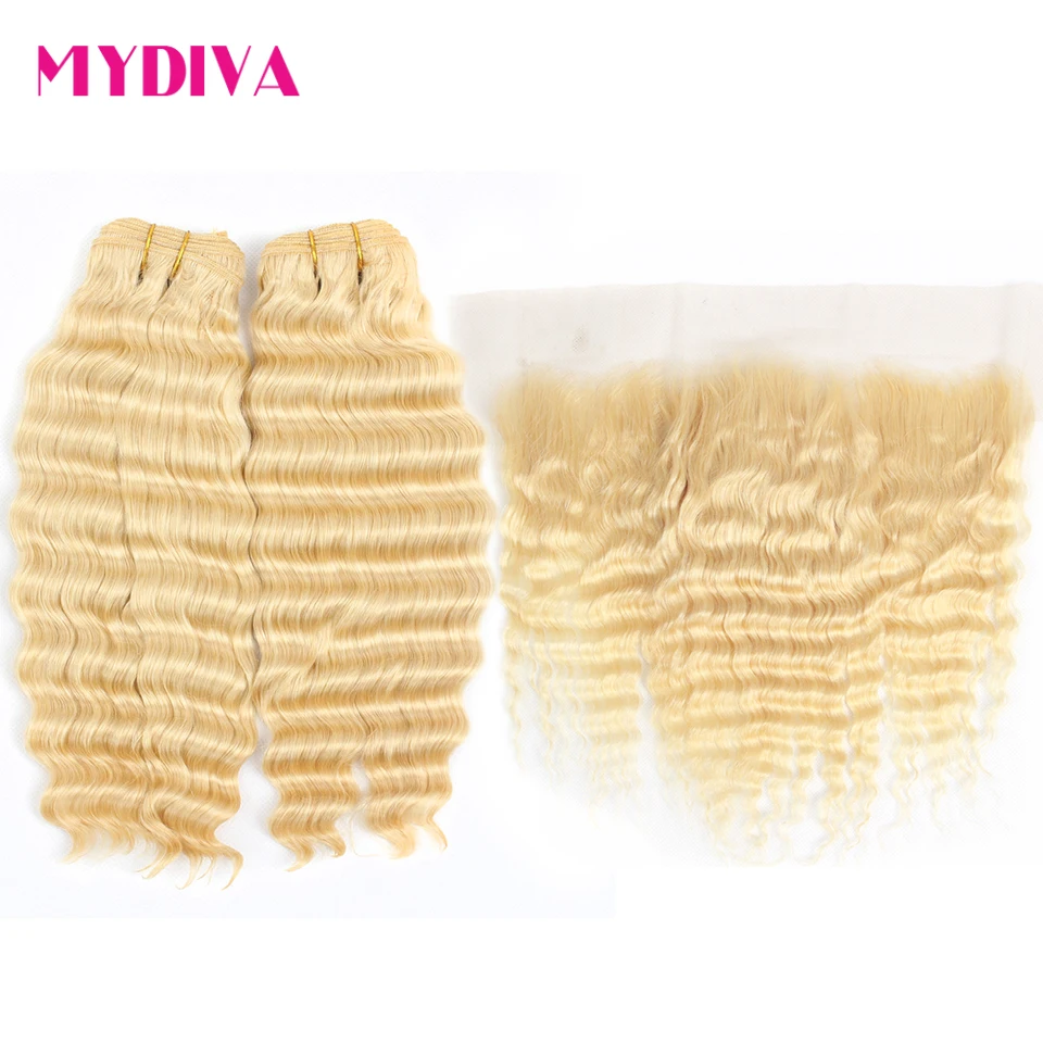 613 Honey Blonde 2 Bundles With Frontal Closure Peruvian Deep Wave Bundles With Frontal 613 Frontal With Bundles Remy Hair
613 Honey Blonde 2 Bundles With Frontal Closure Peruvian Deep Wave Bundles With Frontal 613 Frontal With Bundles Remy Hair
