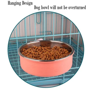 Prevent Overturning Hanging Bowl Food Container Pet Dog Cat Food Bowl Can Hang Stationary Dogs Puppy Kitten Cage Pet Supplies
Prevent Overturning Hanging Bowl Food Container Pet Dog Cat Food Bowl Can Hang Stationary Dogs Puppy Kitten Cage Pet Supplies