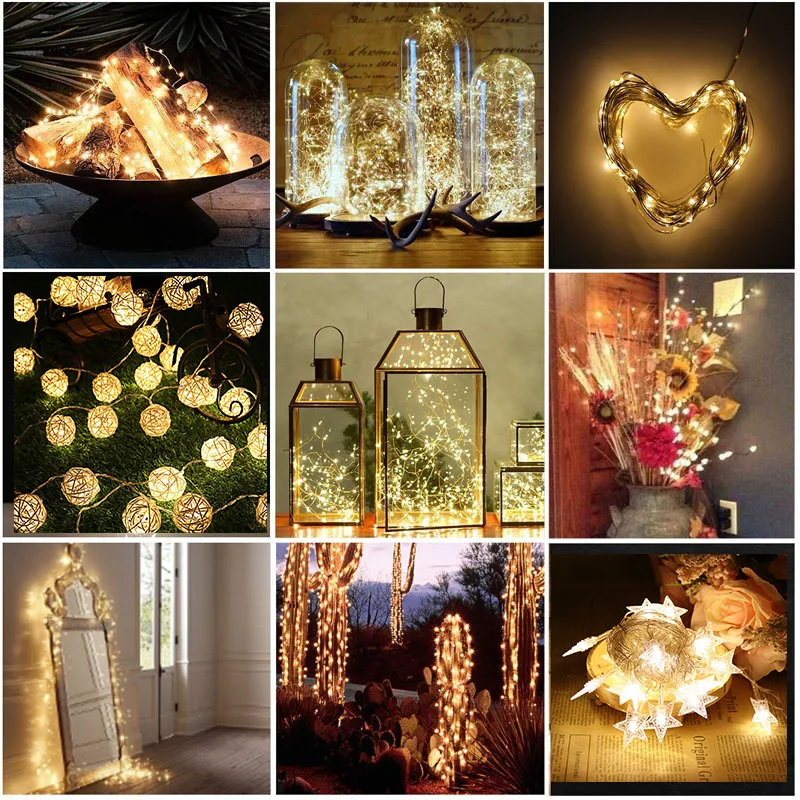 Светодиодные светильники свадебное украшение Рождественское 2020 рождественские