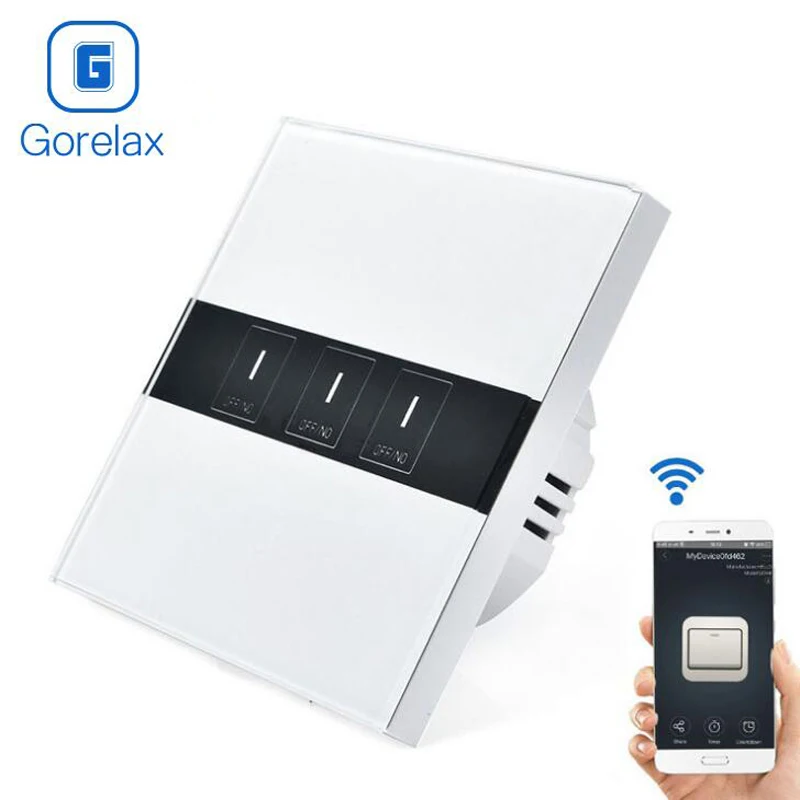Sesoo Smart Home Automation Module Wireless Remote Control Wall Light Touch Switch 3 gang Crystal Glass Panel Smart Appliances
Sesoo Smart Home Automation Module Wireless Remote Control Wall Light Touch Switch 3 gang Crystal Glass Panel Smart Appliances