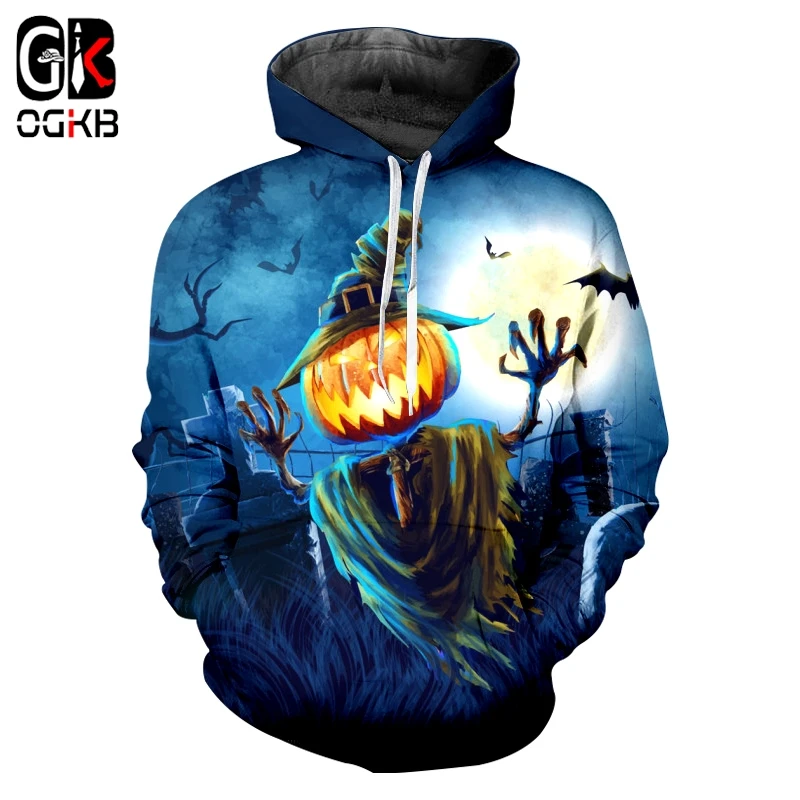 OGKB Winter Halloween New Women Pumpkin Hoodies Street Wear Sweatshirt Best Selling Wholesale 6XL Men's 3D Printed Clothing
OGKB Winter Halloween New Women Pumpkin Hoodies Street Wear Sweatshirt Best Selling Wholesale 6XL Men's 3D Printed Clothing