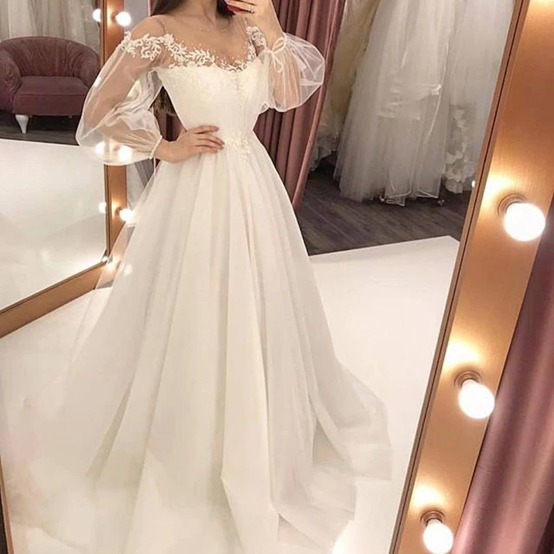 Women's dresses Wedding Party Bridesmaid white Sexy Perspective see through swing A-line off shoulder long Dress elegant vestido
Women's dresses Wedding Party Bridesmaid white Sexy Perspective see through swing A-line off shoulder long Dress elegant vestido