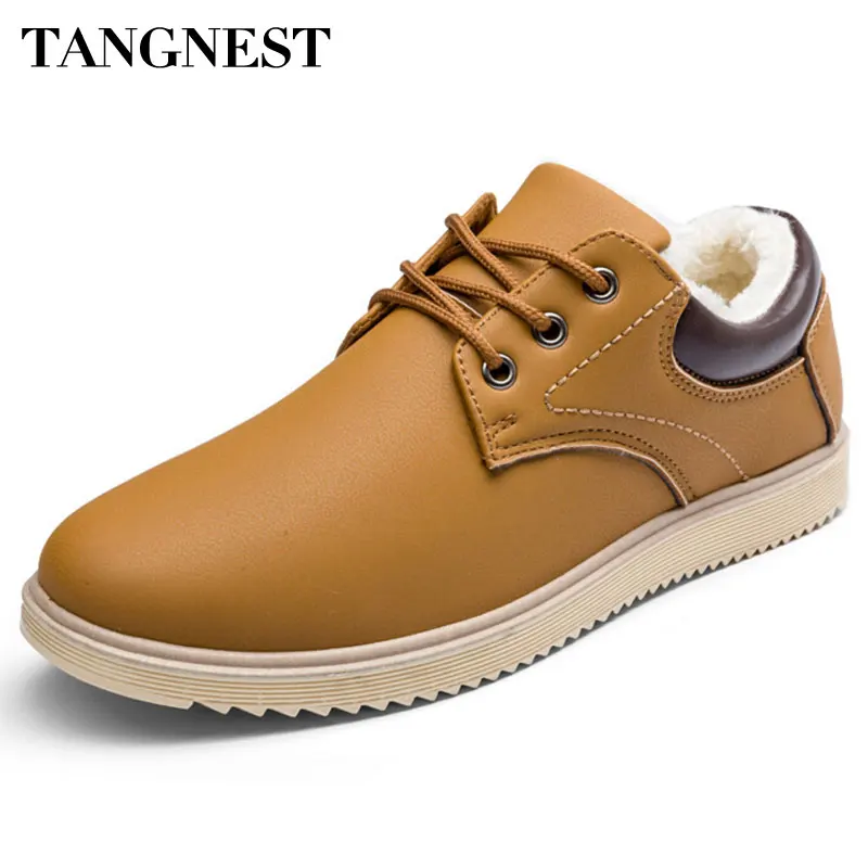 Tangnest 2017 Winter Business Shoes Men PU Leather Cotton Shoes Casual Footwear Man Comfortable Flats Big Size 45 XMR2343
Tangnest 2017 Winter Business Shoes Men PU Leather Cotton Shoes Casual Footwear Man Comfortable Flats Big Size 45 XMR2343