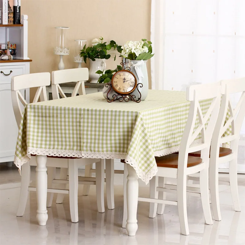Modern Simple Style Table Cloth Green lattices Cotton Rectangle Printed Tablecloth Decoration Wedding Party Table Cover ZB-20
Modern Simple Style Table Cloth Green lattices Cotton Rectangle Printed Tablecloth Decoration Wedding Party Table Cover ZB-20