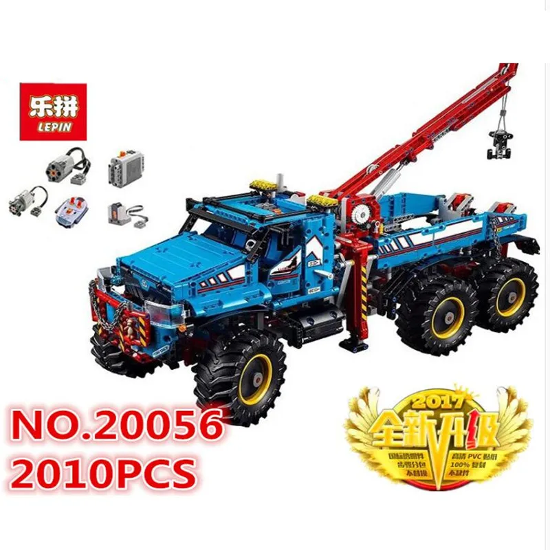 Lepin Technic 20056 the Ultimate All Terrain 6X6 Remote Control Truck Model Building Blocks Bricks 42070 Children Toy Lepin
Lepin Technic 20056 the Ultimate All Terrain 6X6 Remote Control Truck Model Building Blocks Bricks 42070 Children Toy Lepin