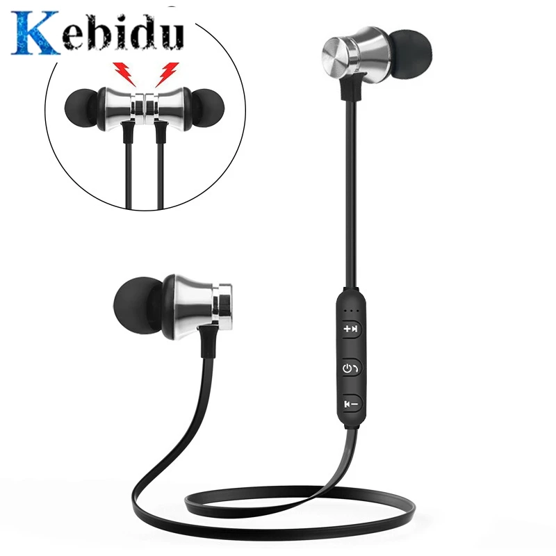 Kebidu Bluetooth 4.2 Earphone Waterproof sports Build-in Mic Magnetic attraction Headset with Charging Cable Earphone for iPhone
Kebidu Bluetooth 4.2 Earphone Waterproof sports Build-in Mic Magnetic attraction Headset with Charging Cable Earphone for iPhone