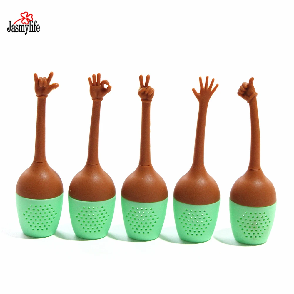 5Pcs/Set Silicone Hand Gestures Tea Infuser Tea Filter Diffuser Reusable Tea Strainer Teabags Spice Loose Tea Leaf Herbal Tools
5Pcs/Set Silicone Hand Gestures Tea Infuser Tea Filter Diffuser Reusable Tea Strainer Teabags Spice Loose Tea Leaf Herbal Tools