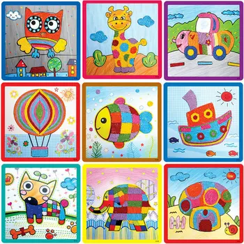 4PCS/LOT.Mix Flower Insect Vechile animal paper string craft kits Early learning educational toys Kindergarten craft diy toys
4PCS/LOT.Mix Flower Insect Vechile animal paper string craft kits Early learning educational toys Kindergarten craft diy toys