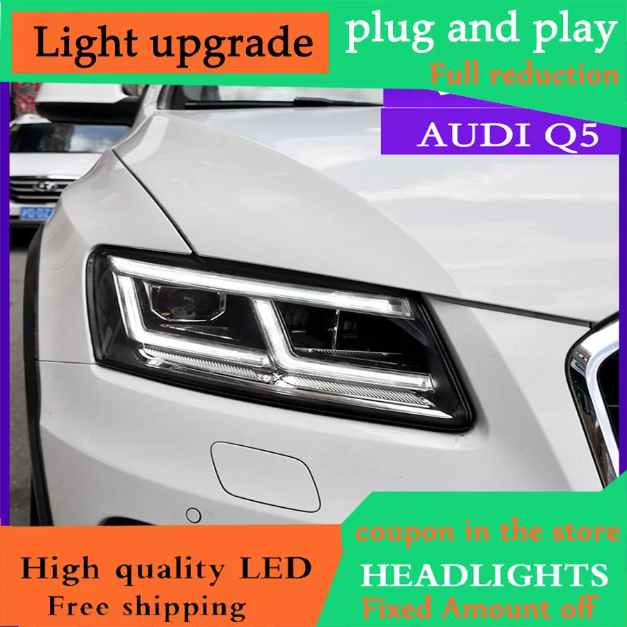 DY_L Car Styling for Audi Q5 Headlights Assembly Headlamps LED Headlight DRL Lens Headlight Daytime Running Light Lens Q5L
DY_L Car Styling for Audi Q5 Headlights Assembly Headlamps LED Headlight DRL Lens Headlight Daytime Running Light Lens Q5L