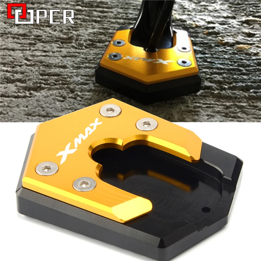 LOGO X-MAX For Yamaha XMAX 300 2017 2018 Motorcycle CNC Side Kickstand Stand Extension Plate
LOGO X-MAX For Yamaha XMAX 300 2017 2018 Motorcycle CNC Side Kickstand Stand Extension Plate