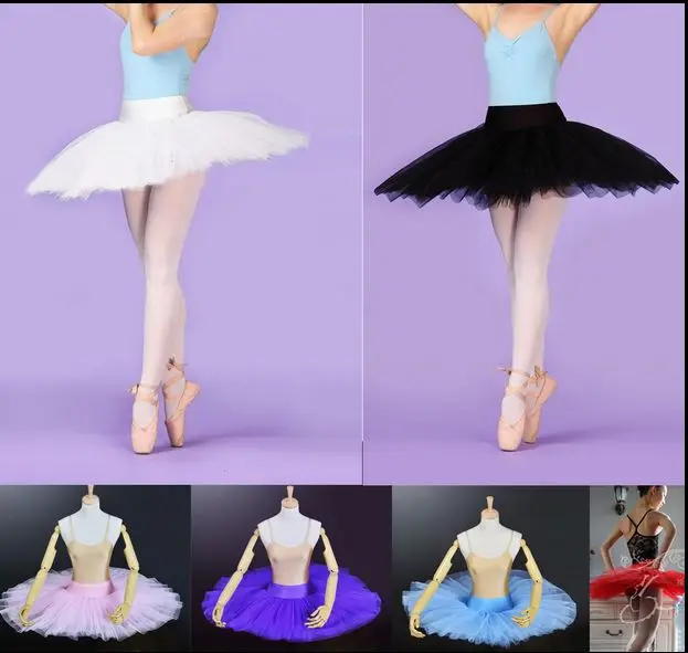 New Professional Ballet Tutu 6 layers Hard Organdy Platter Skirt Adult Classical Ballet Costume Tutu Dance Dress
New Professional Ballet Tutu 6 layers Hard Organdy Platter Skirt Adult Classical Ballet Costume Tutu Dance Dress