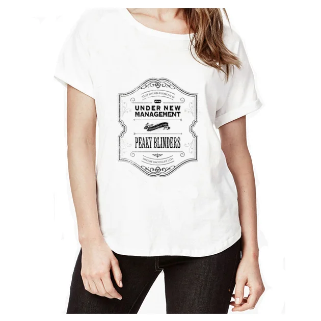 peaky blinders T-Shirt women 2018 Summer fashion tshirt casual white print t shirt for female comfortable Tshirt top tees WT2773
peaky blinders T-Shirt women 2018 Summer fashion tshirt casual white print t shirt for female comfortable Tshirt top tees WT2773