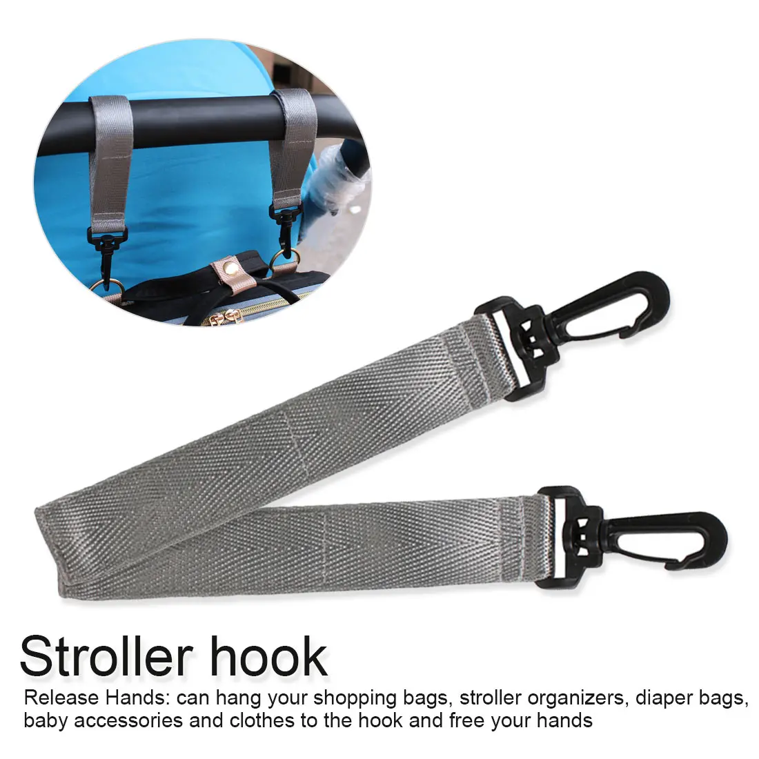New 2pcs Wheelchair Stroller Hooks Pram Carriage Bag Hanger Hook Baby Strollers Shopping Bag Clip Stroller Accessories
New 2pcs Wheelchair Stroller Hooks Pram Carriage Bag Hanger Hook Baby Strollers Shopping Bag Clip Stroller Accessories