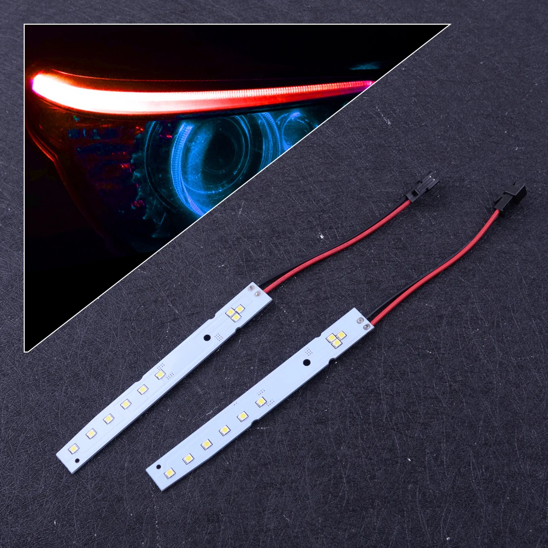 CITALL 12V Car White LED Xenon Module Eyelid Eyebrow Lamp NSLM022 Fit For BMW E60 LCI 5 Series 2008 2009 2010
CITALL 12V Car White LED Xenon Module Eyelid Eyebrow Lamp NSLM022 Fit For BMW E60 LCI 5 Series 2008 2009 2010
