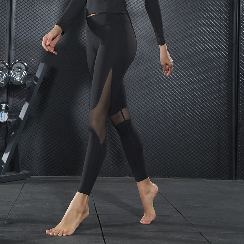 2019 Fitness Yoga Sports Black Leggings Gym Workout Sports Sexy Elastic Mesh Yoga Pants Women Running Clothing Tights Sportswear
2019 Fitness Yoga Sports Black Leggings Gym Workout Sports Sexy Elastic Mesh Yoga Pants Women Running Clothing Tights Sportswear