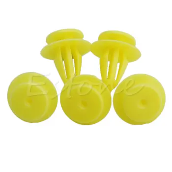 20 Pcs 10mm Hole Plastic Rivets Car Auto Bumper Fender Trim Panel Clip Yellow for Volkswagen Golf High Quality
20 Pcs 10mm Hole Plastic Rivets Car Auto Bumper Fender Trim Panel Clip Yellow for Volkswagen Golf High Quality