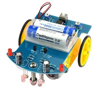 Intelligent Tracking Line Car DIY Kit Suite Motor Electronic Assembly Smart Patrol Smart Automobile Parts Educational Toys
Intelligent Tracking Line Car DIY Kit Suite Motor Electronic Assembly Smart Patrol Smart Automobile Parts Educational Toys