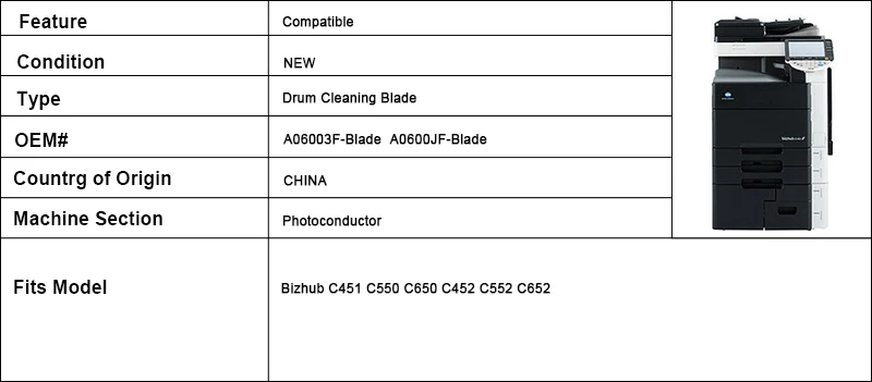cleaning blade