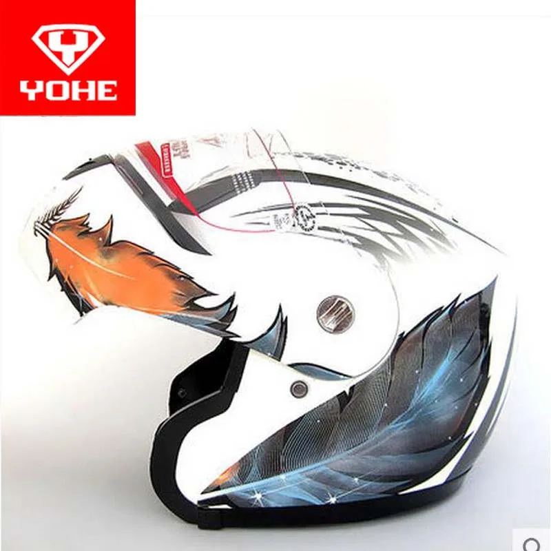 YOHE undrape face motorcycle helmet YH-936 ABS Flip up MOTO Motorbike helmets visor is for PC material Size L XL XXL
YOHE undrape face motorcycle helmet YH-936 ABS Flip up MOTO Motorbike helmets visor is for PC material Size L XL XXL