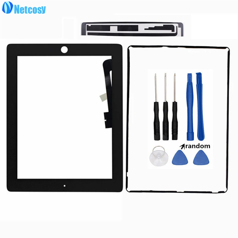 A1403 A1416 A1430 A1458 A1459 A1460 Touch glass Screen Digitizer Panel For iPad 3 4 TouchScreen & tape & Frame Adhesive & Tools
A1403 A1416 A1430 A1458 A1459 A1460 Touch glass Screen Digitizer Panel For iPad 3 4 TouchScreen & tape & Frame Adhesive & Tools