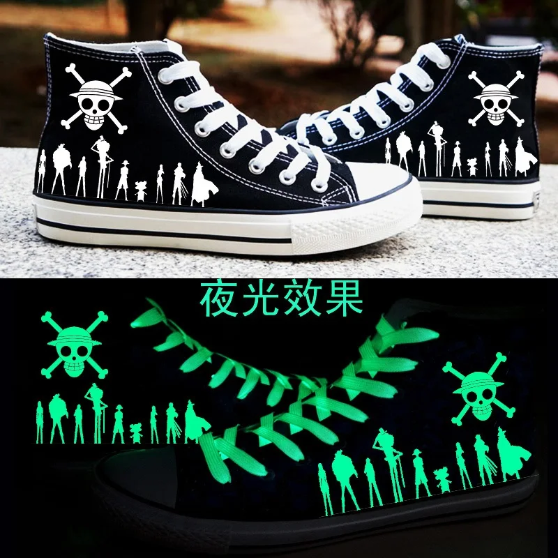 High-Q Unisex Japan Anime Cos noctilucent ONE PIECE Punk Rock Casual Canvas Shoes plimsolls
High-Q Unisex Japan Anime Cos noctilucent ONE PIECE Punk Rock Casual Canvas Shoes plimsolls