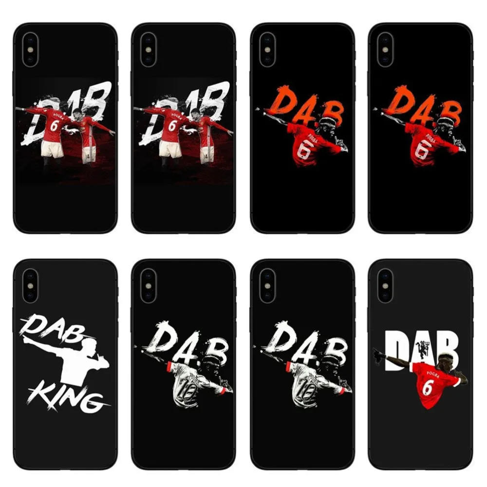 FUNNYRUI Football Paul Pogba Dab Hip Hop Soft TPU Phone Cover For Coque iPhone X 8 8Plus 7 7Plus 6 6S Plus 5S SE Cases
FUNNYRUI Football Paul Pogba Dab Hip Hop Soft TPU Phone Cover For Coque iPhone X 8 8Plus 7 7Plus 6 6S Plus 5S SE Cases