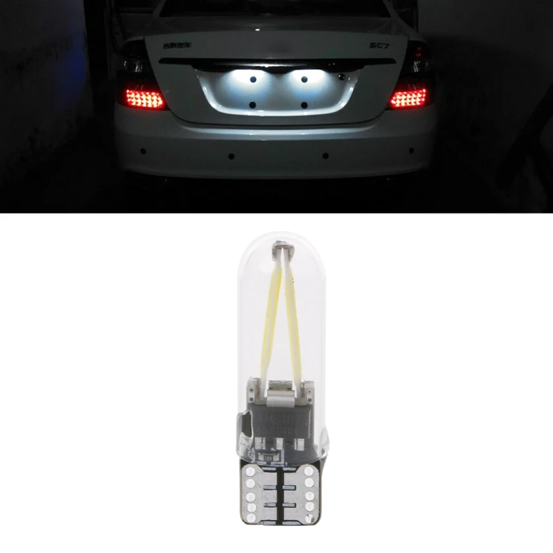 YAM DC 12V T10 194 168 W5W COB LED CANBUS Glass Car License Plate Light Bulb White
YAM DC 12V T10 194 168 W5W COB LED CANBUS Glass Car License Plate Light Bulb White