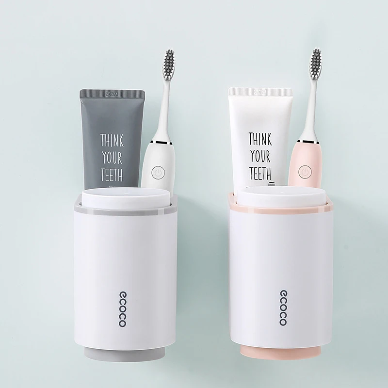 Wall Mount Toothbrush Holder Plastic Magnetic Adsorption Toothpaste Storage Rack Household Bathroom Dust-proof Box Accessories
Wall Mount Toothbrush Holder Plastic Magnetic Adsorption Toothpaste Storage Rack Household Bathroom Dust-proof Box Accessories