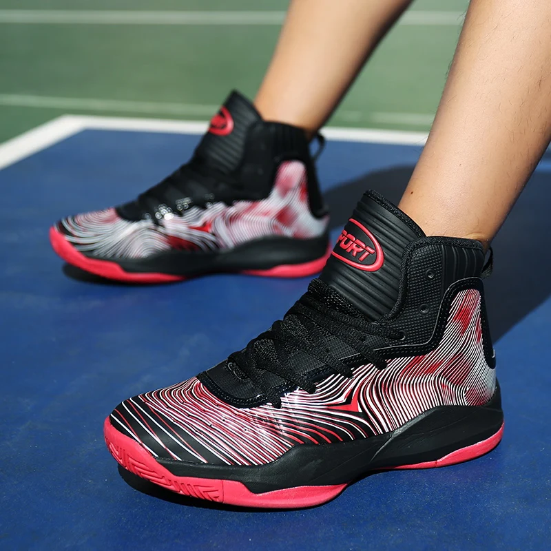 New 2018 Plus size 39-47 women men basketball shoes wear-resistant high-top lovers sneakers couple battle boots sports shoes
New 2018 Plus size 39-47 women men basketball shoes wear-resistant high-top lovers sneakers couple battle boots sports shoes