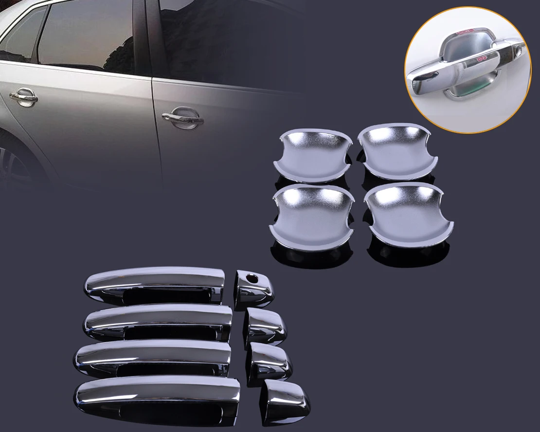 DWCX Car-Styling Chrome Door Handle Cover + Cup Bowl Trim for Suzuki Swift Grand Vitara 2005 2006 2007 2008 2009 2010 2011 2012
DWCX Car-Styling Chrome Door Handle Cover + Cup Bowl Trim for Suzuki Swift Grand Vitara 2005 2006 2007 2008 2009 2010 2011 2012