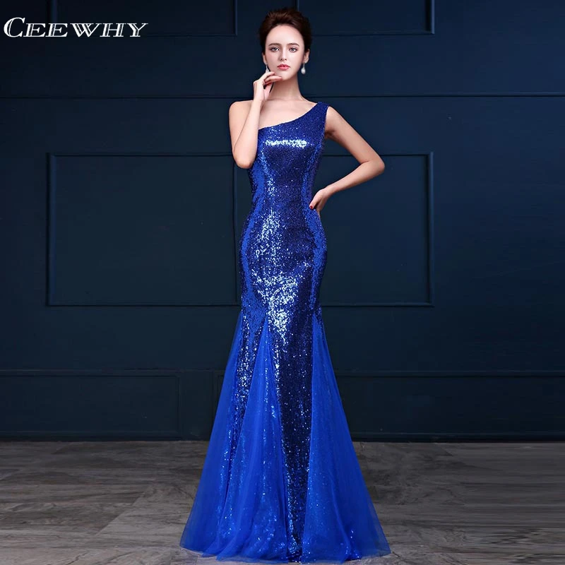 CEEWHY One Shoulder Evening Gonw Royal Blue Formal Evening Dresses Sequinated Mermaid Prom Dresses Abendkleider Robe De Soiree
CEEWHY One Shoulder Evening Gonw Royal Blue Formal Evening Dresses Sequinated Mermaid Prom Dresses Abendkleider Robe De Soiree