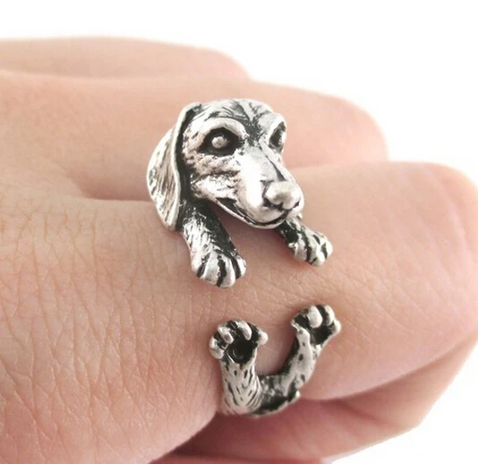Daisies ONE PIECE Fashion Ring Realistic Dachshund Dog Puppy Animal Ring For Women Girl Gift
Daisies ONE PIECE Fashion Ring Realistic Dachshund Dog Puppy Animal Ring For Women Girl Gift