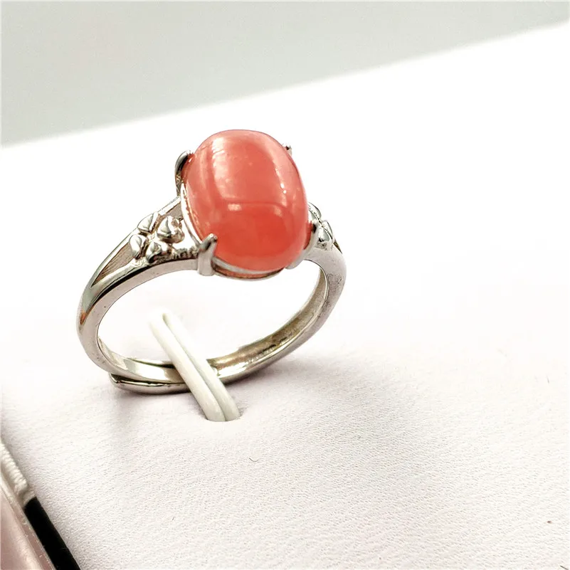 Natural Rhodochrosite Crystal Ring 925 Silver 12x9mm Beads Gemstone Lucky Love Anniversary Gift Fashion Adjustable Ring AAAA
Natural Rhodochrosite Crystal Ring 925 Silver 12x9mm Beads Gemstone Lucky Love Anniversary Gift Fashion Adjustable Ring AAAA