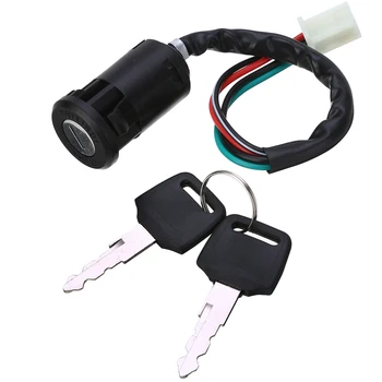 1PC 4 Pin ON OFF Ignition Key Switch With 2 keys ForDirtbikes Minimoto Pit Dirt Quad Bike 110cc 125cc 140cc
1PC 4 Pin ON OFF Ignition Key Switch With 2 keys ForDirtbikes Minimoto Pit Dirt Quad Bike 110cc 125cc 140cc