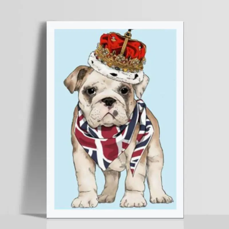 Bulldog 5D DIY Round Diamond Painting Embroidery Drill Needlework Cross Craft Stitch Kit Home Decor
Bulldog 5D DIY Round Diamond Painting Embroidery Drill Needlework Cross Craft Stitch Kit Home Decor