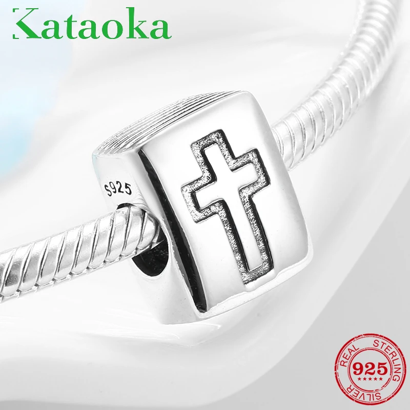 Authentic 925 Sterling Silver Square shape cross Beads chams Fit Original Pandora Charm Bracelet Bangles Jewelry making
Authentic 925 Sterling Silver Square shape cross Beads chams Fit Original Pandora Charm Bracelet Bangles Jewelry making