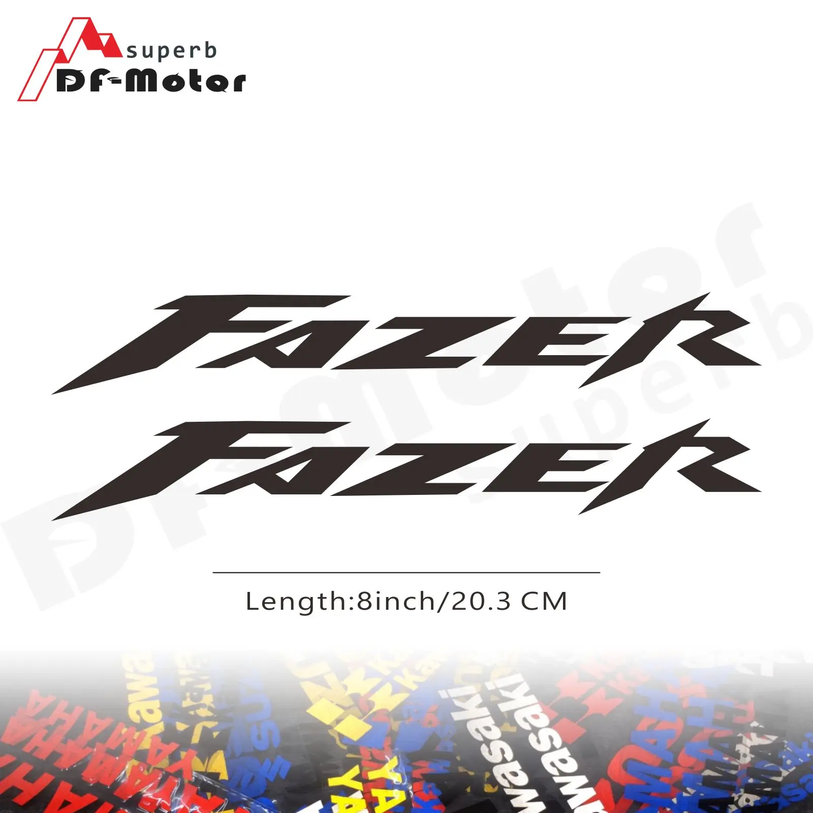 8Inch Reflective Sticker Decal Motorcycle Car Sticker Wheels Fairing Helmet Sticker Decal For Yamaha Fazer FZ1 FZ6 FZ8
8Inch Reflective Sticker Decal Motorcycle Car Sticker Wheels Fairing Helmet Sticker Decal For Yamaha Fazer FZ1 FZ6 FZ8
