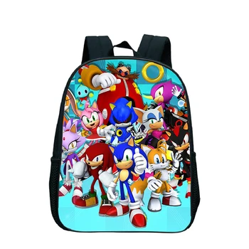 Anime Sonic backpack School Bags beautiful Popular pattern Bags boys girls kindergarten Backpack
Anime Sonic backpack School Bags beautiful Popular pattern Bags boys girls kindergarten Backpack